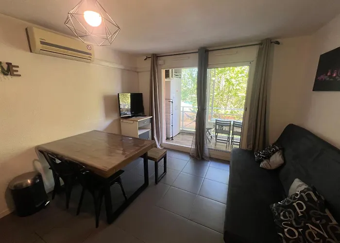 Antinea Joli T2 Piscine Proche Richelieu Cap D'agde * 阿格德